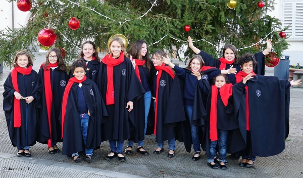 Foto Natale 2019 choir ready for a christmas concert